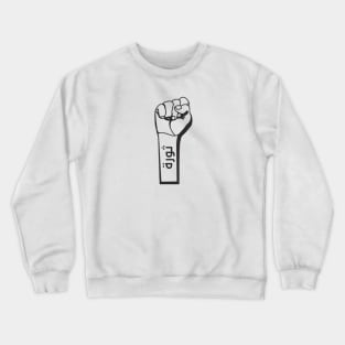 Lebanese thawra hand Crewneck Sweatshirt